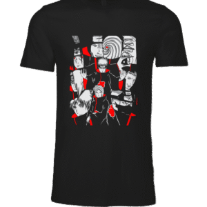 Naruto Akatsuki anime Tee
