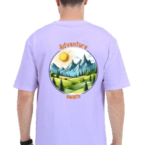 Adventure Awaits Vista ||Oversize T-shirt