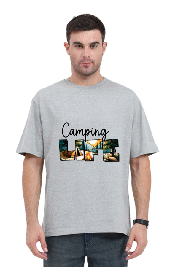 Camping Life Scenery |Oversize T-shirt