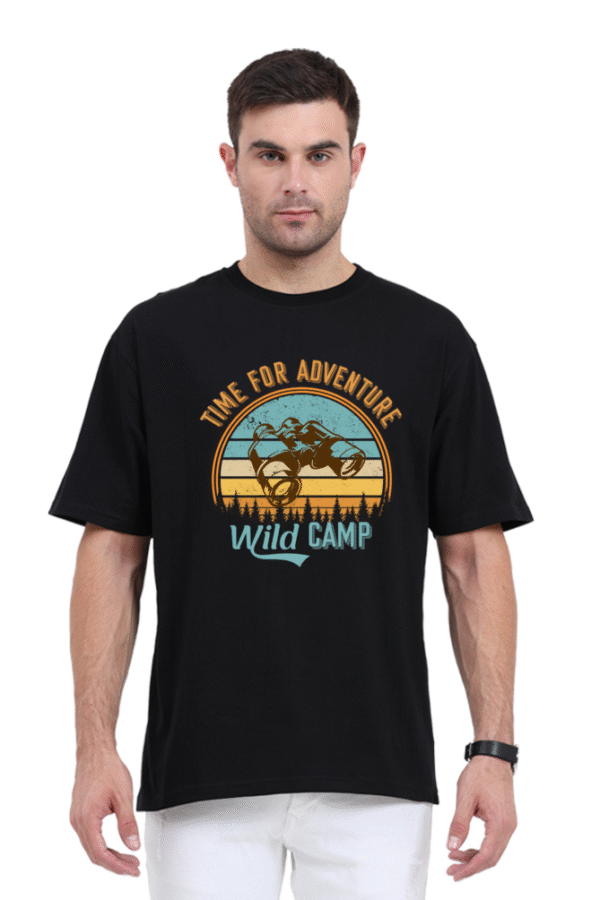 Wild Camp Adventure Ride |Oversize T-shirt