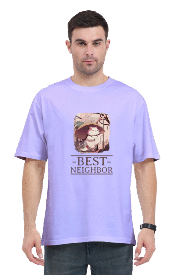 Best Neighbor Cat |Oversize T-shirt