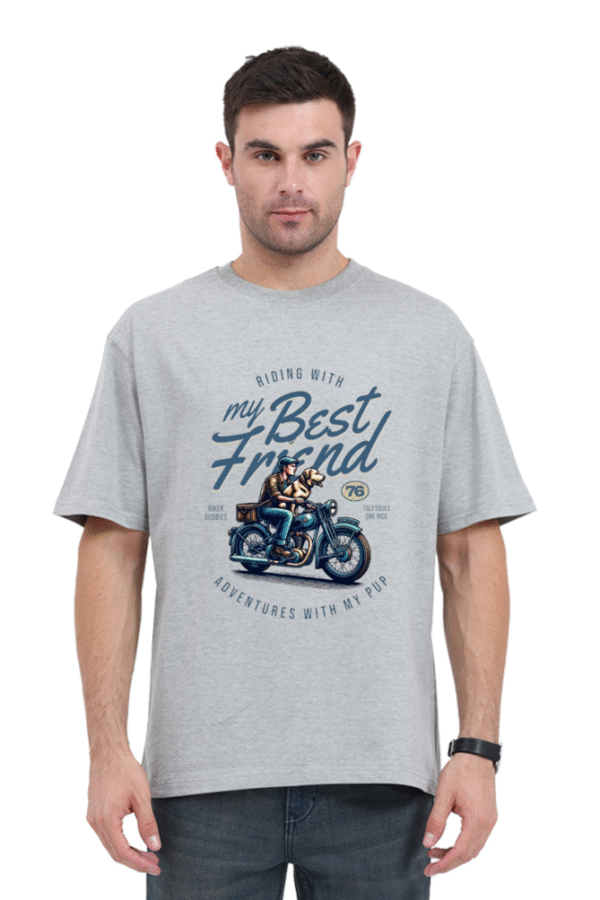 Riding with My Best Friend |Oversize T-shirt