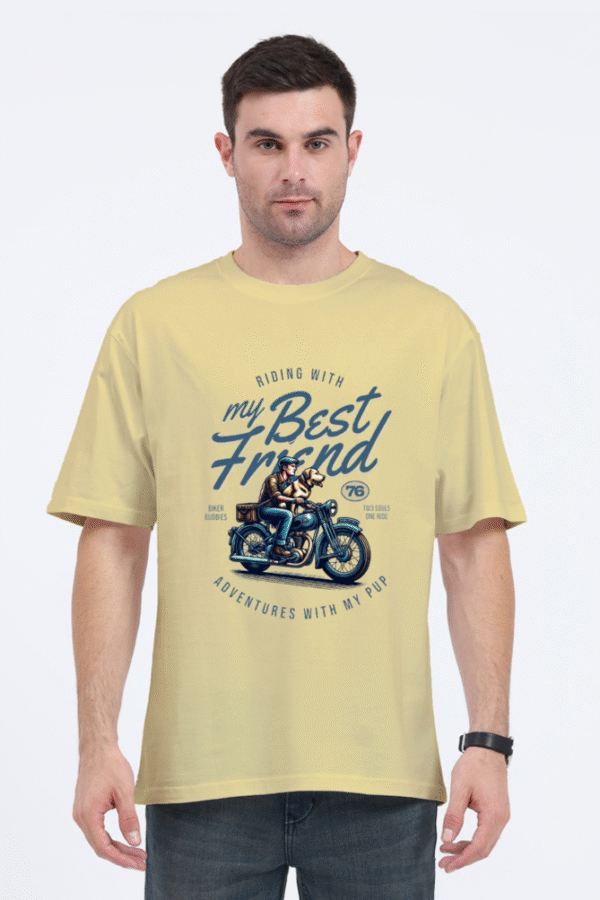 Riding with My Best Friend |Oversize T-shirt