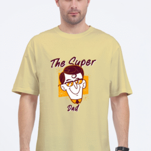 The Super Dad Hero |Oversize T-shirt