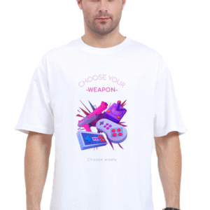 Choose Your Weapon Gamer |Oversize T-shirt
