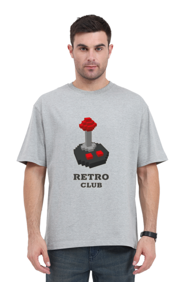 Retro Club Joystick |Oversize T-shirt
