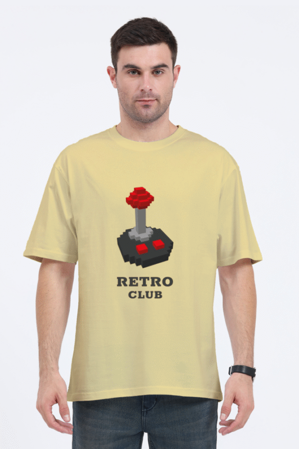 Retro Club Joystick |Oversize T-shirt