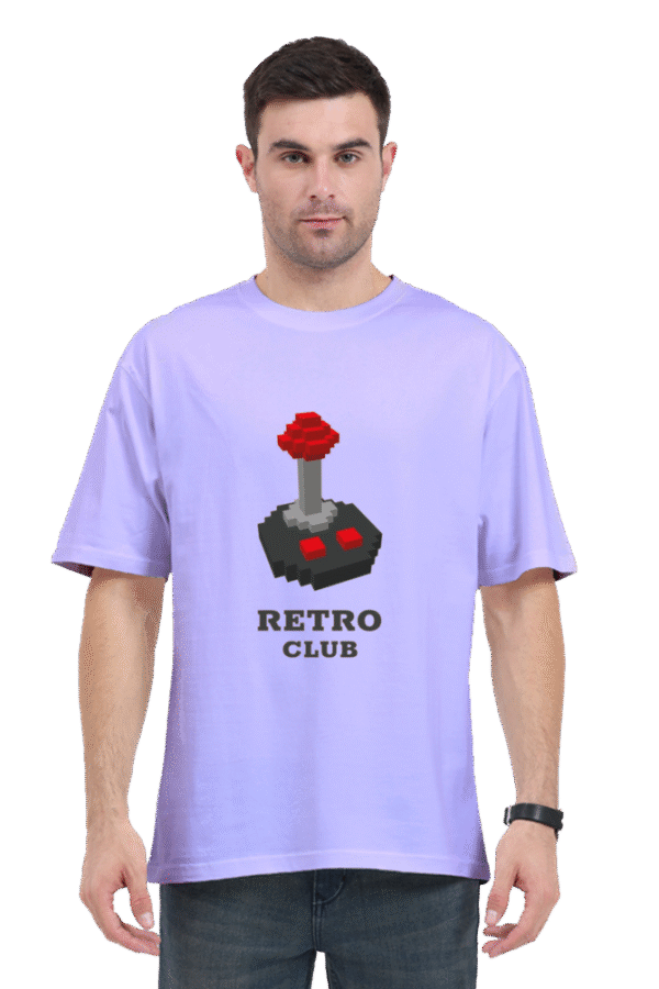 Retro Club Joystick |Oversize T-shirt