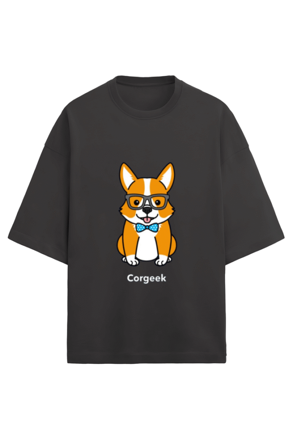 Corgi Geek Chic |Unisex|Paw-Printed-Tee