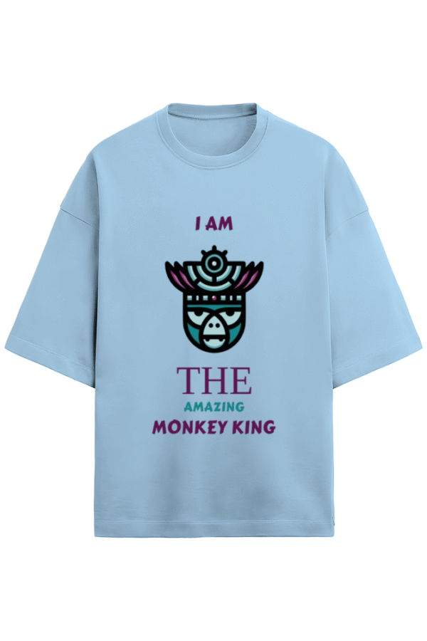 Amazing Monkey King Crown |Unisex|Paw-Printed-Tee