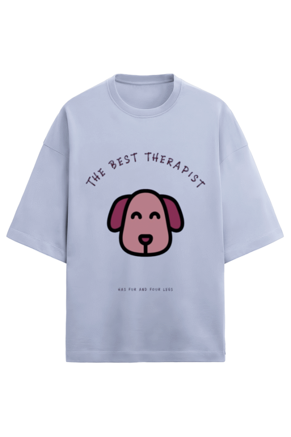 The Best Therapist Dog |Unisex|Paw-Printed-Tee